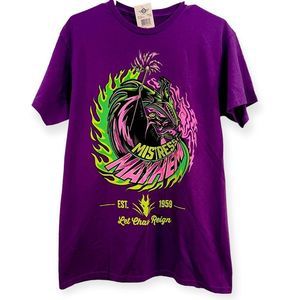 Disney Mens/Women’s Mistress of Mayhem T-shirt Size M‎